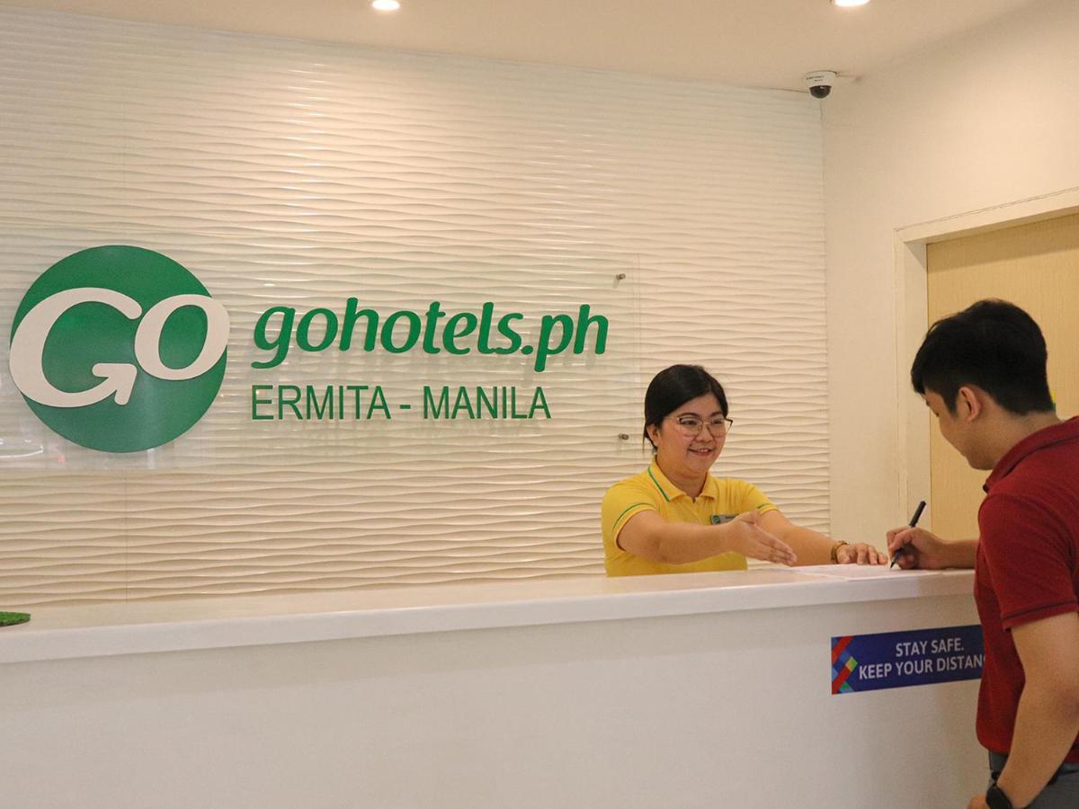 Go Hotels Ermita, Manilla Buitenkant foto